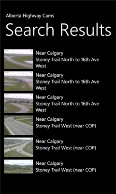 Скриншот приложения Alberta Hwy Cams - №4