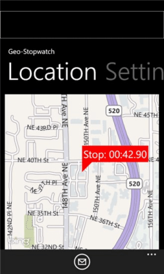 Скриншот приложения GPS-Stopwatch - №2