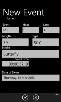 Скриншот приложения Swim Team Tracker - №3