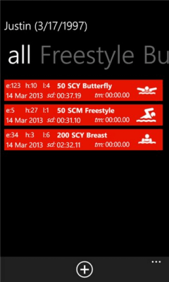 Скриншот приложения Swim Team Tracker - №4