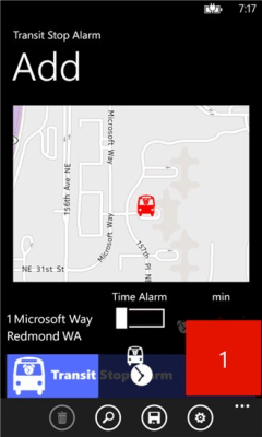 Скриншот приложения Transit Stop Alarm - №8