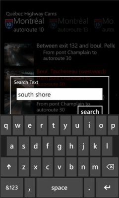 Скриншот приложения Quebec Hwy Cams - №3