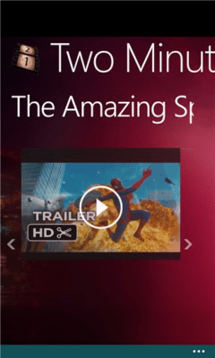 Скриншот приложения Two Minute Movies - №3