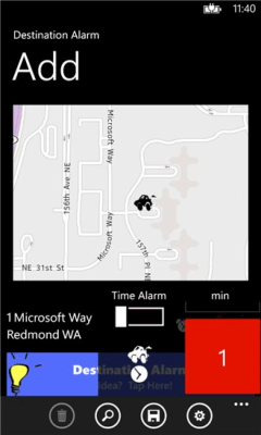 Скриншот приложения Destination Alarm - №4