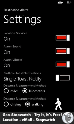 Скриншот приложения Destination Alarm - №7