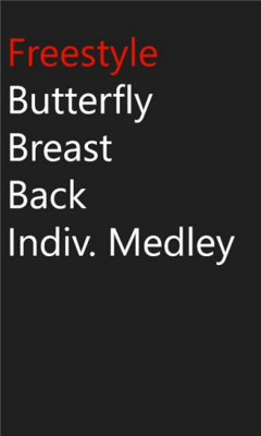 Скриншот приложения Swim Tracker - №3