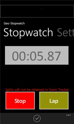 Скриншот приложения Swim Tracker - №5