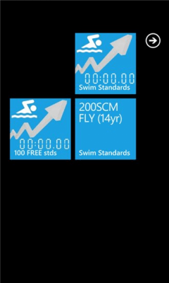 Скриншот приложения Swim Standards - №4