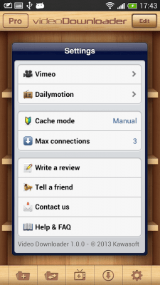 Скриншот приложения Dailymotion & Vimeo Downloader - №19