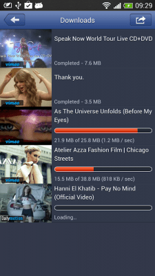 Скриншот приложения Dailymotion & Vimeo Downloader - №22
