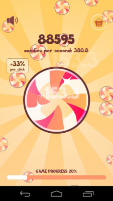 Скриншот приложения Christmas Candy Cookie Clicker - №4