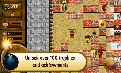 Скриншот приложения Bombergeddon Free - №3