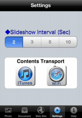 Скриншот приложения iP-PJ Transfer - №3
