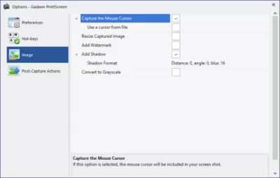 Скриншот приложения Gadwin PrintScreen - №5