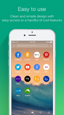 Скриншот приложения Dolphin for MobileNow - №3