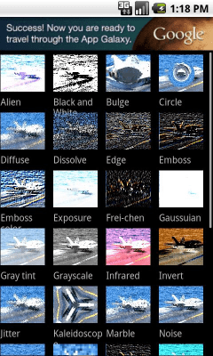 Скриншот приложения Pic FX (photo filters) - №3