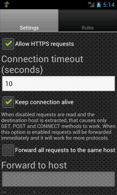 Скриншот приложения Proxy Server - №3