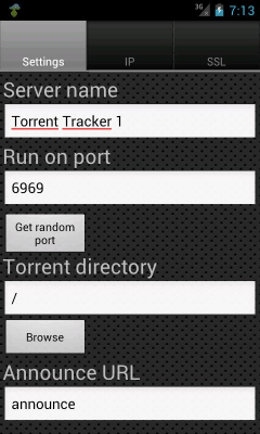 Скриншот приложения Torrent Tracker - №2