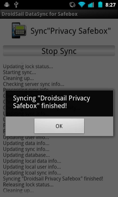 Скриншот приложения DS DataSync - №3