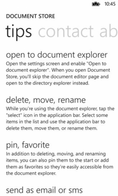Скриншот приложения Document Store - №4