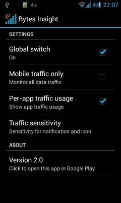 Скриншот приложения Bytes Insight - №3