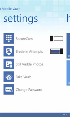 Скриншот приложения NQ Mobile Vault - №5