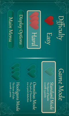 Скриншот приложения Hearts Deluxe - №3