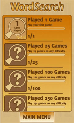 Скриншот приложения Word Search - №5