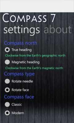 Скриншот приложения Compass 7 - №5