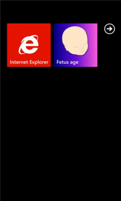 Скриншот приложения Fetus age - №2