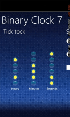 Скриншот приложения Binary clock 7 - №4