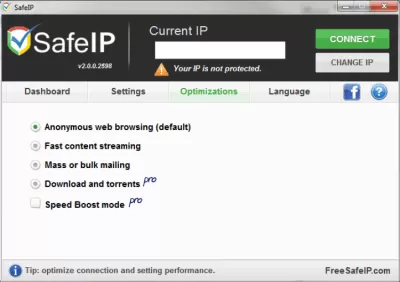 Скриншот приложения SafeIP - №1