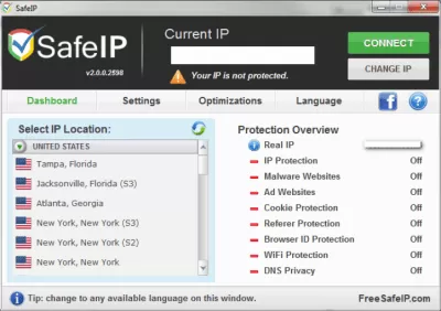 Скриншот приложения SafeIP - №2
