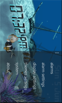 Скриншот приложения Aqua Clock HD - №3