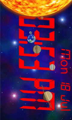 Скриншот приложения SciFi Clock - №3