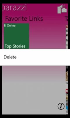 Скриншот приложения Paparazzi RSS - №5