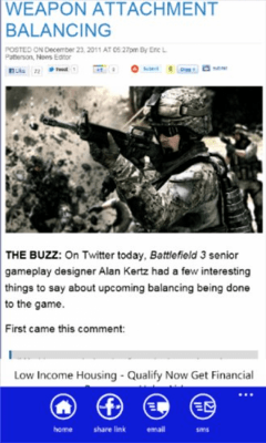 Скриншот приложения GameNews RSS - №4