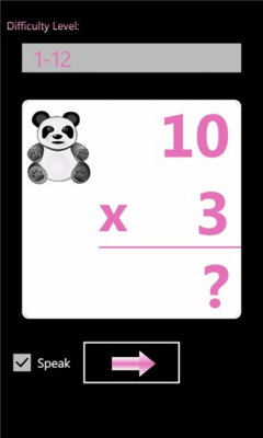 Скриншот приложения Math Flash Cards - №4