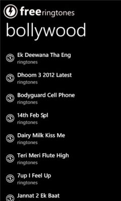 Скриншот приложения Free Ringtones (Free) - №3