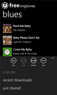 Скриншот приложения Free Ringtones (Free) - №4