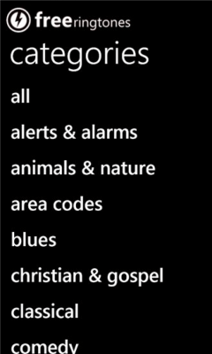 Скриншот приложения Free Ringtones (Free) - №6