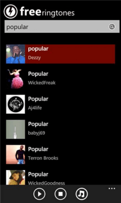 Скриншот приложения Free Ringtones (Free) - №7