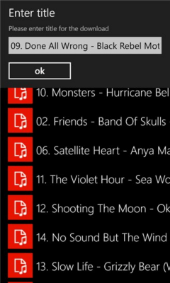 Скриншот приложения Metro Ringtones (Free) - №8