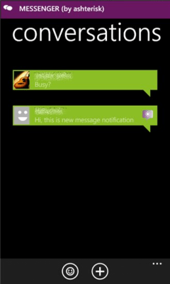 Скриншот приложения Messenger (by ashterisk) - №3