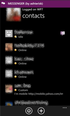 Скриншот приложения Messenger (by ashterisk) - №7