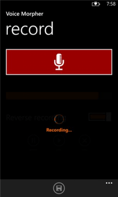 Скриншот приложения Voice Morpher - №2