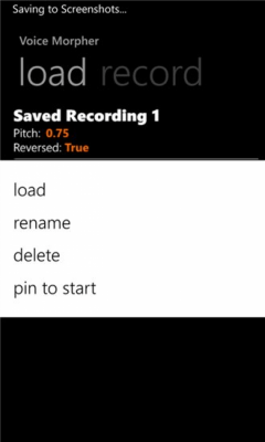 Скриншот приложения Voice Morpher - №5