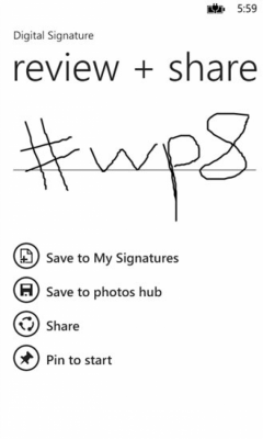 Скриншот приложения Digital Signature - №4