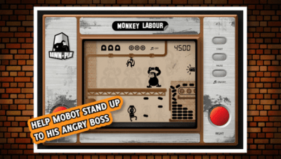 Скриншот приложения Monkey Labour - 80s handheld LCD retro game - №10
