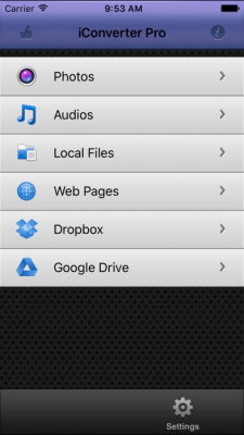 Скриншот приложения iConverter - №3